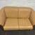 LEATHER EKORNES MODERN LOVESEAT SOFA 2 thumbnail