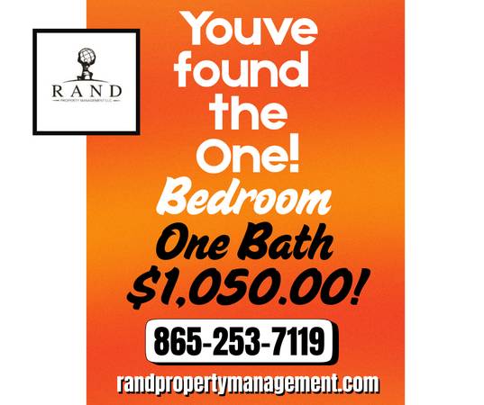 $1,050 / 1br - 650ft2 - 5..4..3..2..1...¡Así de rápido se agotan! ¡Aprovecha tu apartamento de una habitación hoy mismo! (Knoxville)63815694937219120