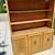 True VTG Mid-century Modern 50s 1960s Blonde Wood China Cabinet Hutch 5 thumbnail