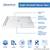 New DREAMLINE 48"W x 36"D White Center Drain Shower Pan Base 5 thumbnail