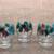Vintage Christmas Drinking Glasses - Holly Berries Set (5) 1 thumbnail