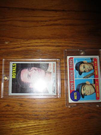 Baseball Cards:  1970 Topps Amos Otis Rookie Card Near Mint 1