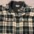 LL Bean fleece lined flannel shirt, M 3 thumbnail