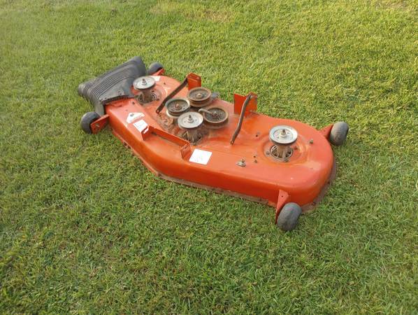 54" Husqvarna zero turn riding lawn mower deck 1
