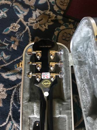 2014 Epiphone Custom Pro Silverburst EC. 1