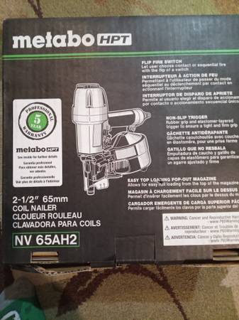 Metabo HPT nailer 1