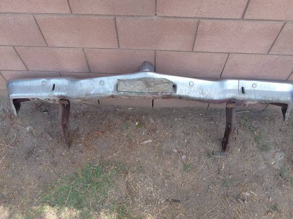 1971 Pontiac Lemans Front Bumper With Brackets 1