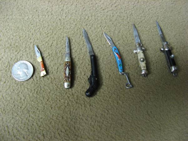 Mini knives collection 1