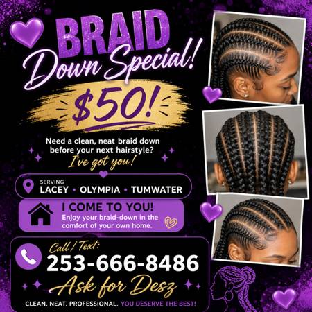 Braid down 1