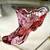 Fenton Glass Shoe Hand Painted Signed By Artist 5 thumbnail