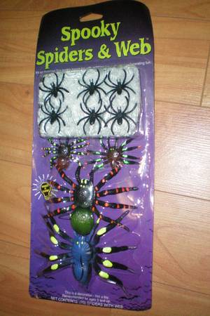 Spooky Spiders & Web (2 available) 1