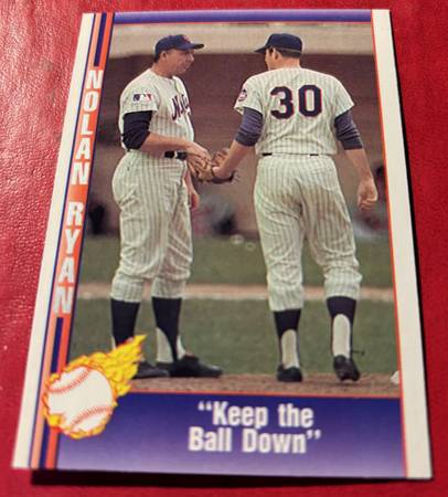 Gil Hodges Nolan Ryan Pacific baseball card Hall of Fame 1