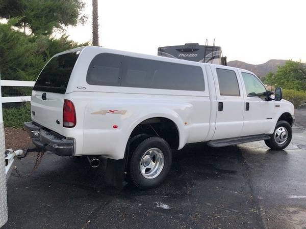 Ford F350 Crewcab Dually 4X4 diésel 7.3 en venta, blanco con capó - $19.500 (Valencia)63476722666497123
