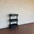 One New Heavy Duty Black 3-Tier Utility Cart Storage Shelving 2 thumbnail