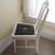 Vintage Antique Dalion Mfg Milw Chair, painted white single 3 thumbnail