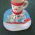 Bundle 2 Porcelain Snowman Mugs and 2 Acrylic Plates 5 thumbnail