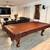 8' Brunswick Contender Pool Table – Chestnut Finish – Simonis Fast Clo 11 thumbnail
