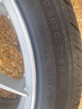 Cadillac CT4 Tires and Wheels PAIR - $275 (Clinton, MS)63470659662083121