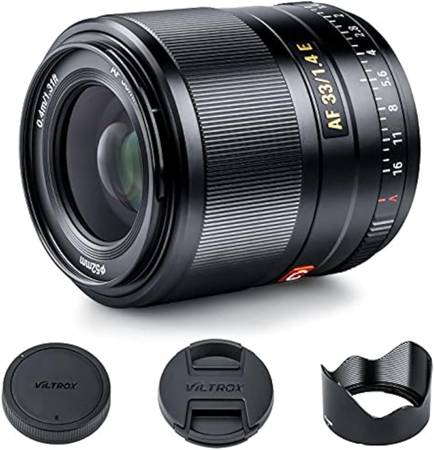 VILTROX 33mm F1.4 f/1.4 Autofocus Prime Lens Compatible for Sony E-Mou 1