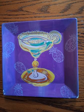 Dish Tropical Drink Square 1