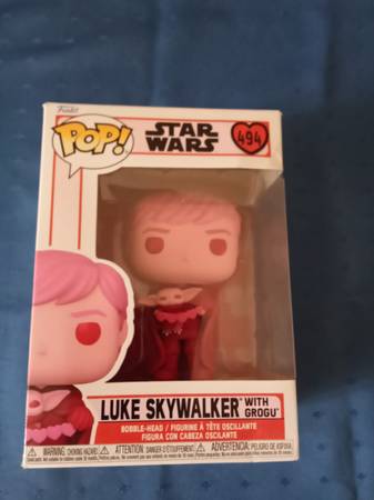 Funko Pop! Luke Skywalker and Grogu 1