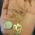 14K Yellow Gold Necklace with Beautiful Design 1 thumbnail
