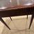 Small Glass Top Writing Desk with pull out shelf 3 thumbnail