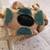 Gold Plated Bronze bull / steer figurine 3 thumbnail