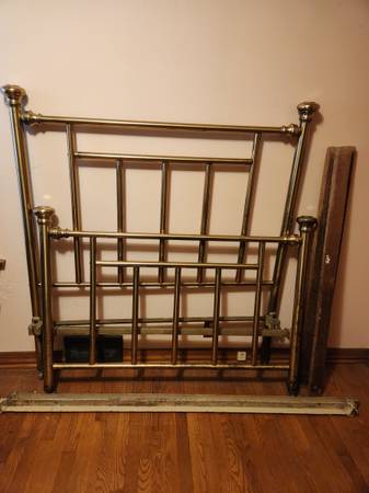 Antique Brass Bed 1