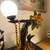 Solid Oak Office or Dining Table with 4 Arm Chairs 19 thumbnail