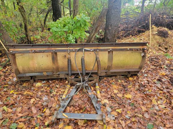 7 1/2 ft plow with A frame 1