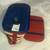IKEA SOMMARFLADER BLUE/RED/WHITE STRIPPED TOTE COOLER BAG 15"X10 1/4"X 22 thumbnail