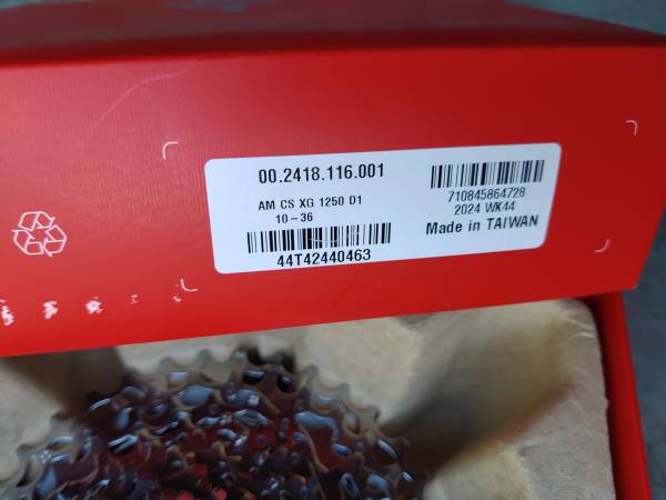 SRAM Rival AXS 46/33T 12-speed Crankset 172.5mm & 10-36T Cassette - $60 (Bellevue)63471322541057121