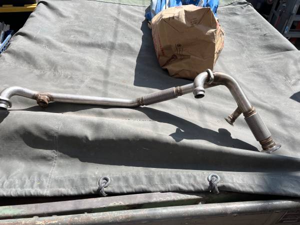 M274 mule exhaust manifold NOS 1