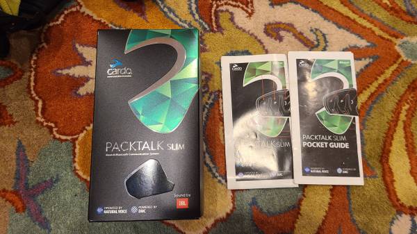Scorpion AT950 L/XL helmet with Cardo Packtalk Slim - $200 (Fairfax)63470992543875124