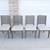 4 Gray Farm Style Dining Chairs 1 thumbnail