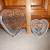Lot Of 2 Waterford Crystal Trinket Bowls, Heart Shaped 1 thumbnail