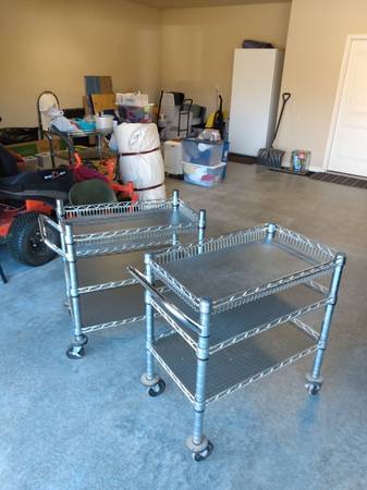 Two nice baker's carts for sale 1
