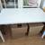 Nice used white square table, table top converter 2 thumbnail