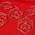 CRATE&BARREL HEXAGON, SILVER ORNAMENT (5 AVAILABLE) 4 thumbnail