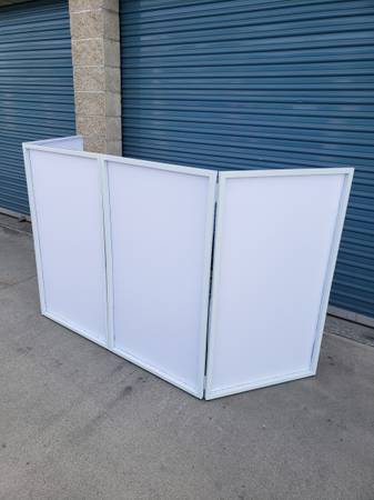 ADJ White Facade with Carry On Bag 1