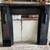 Antique Victorian Fireplace Surround Slate w/ Marbleized Panels 1 thumbnail