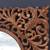 *- Vintage Morrocan Style Pierced Wood Ornamental Mirror -* 2 thumbnail