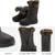 NEW SZ 8 DREAM PAIRS Women Insulated Winter Snow Boots Warm Faux Fur 2 thumbnail