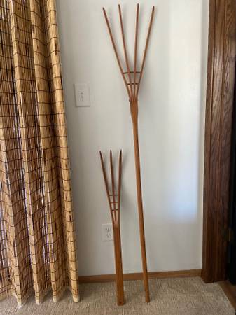 Hand Carved Wood Rakes - $15063470462780161120
