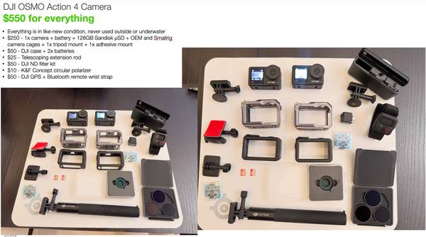 DJI Osmo Action 4 Cameras 1
