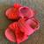 Wonder Nation Terry Bow Toddler Sandals size 5T 1 thumbnail