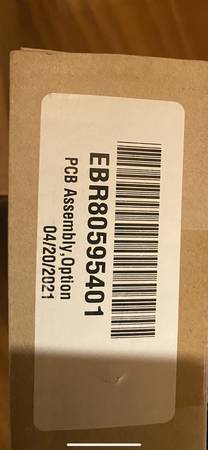 EBR80595401 LG Control Board Relay PCB Assembly 100% NEW OEM as pic 1