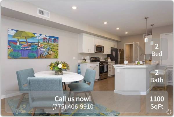$2,235 / 2br - 1100ft2 - Bright Days, Cozy Nights: Your Perfect Home Base! (Sparks)63992637412611122