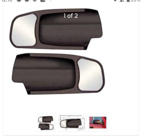 Dodge RAM towing mirrors 1